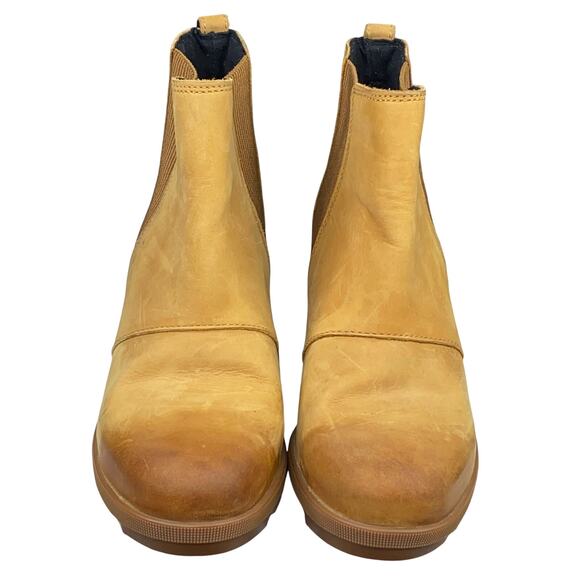 Sorel Women's Joan Of Arctic Brown Suede Hidden Wedge Boot Size US 8 - Picture 7 of 11